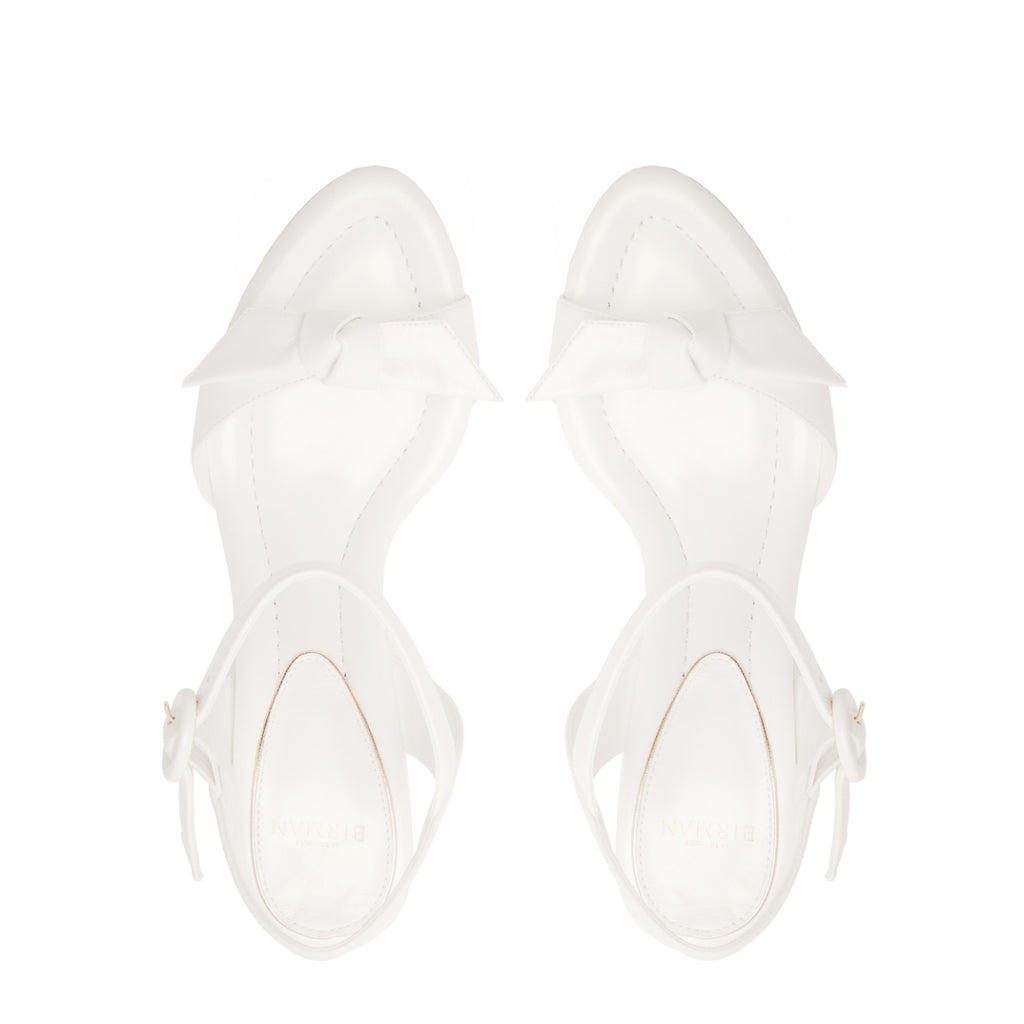 Clarita Bridal 75 Flare in Pearl/White