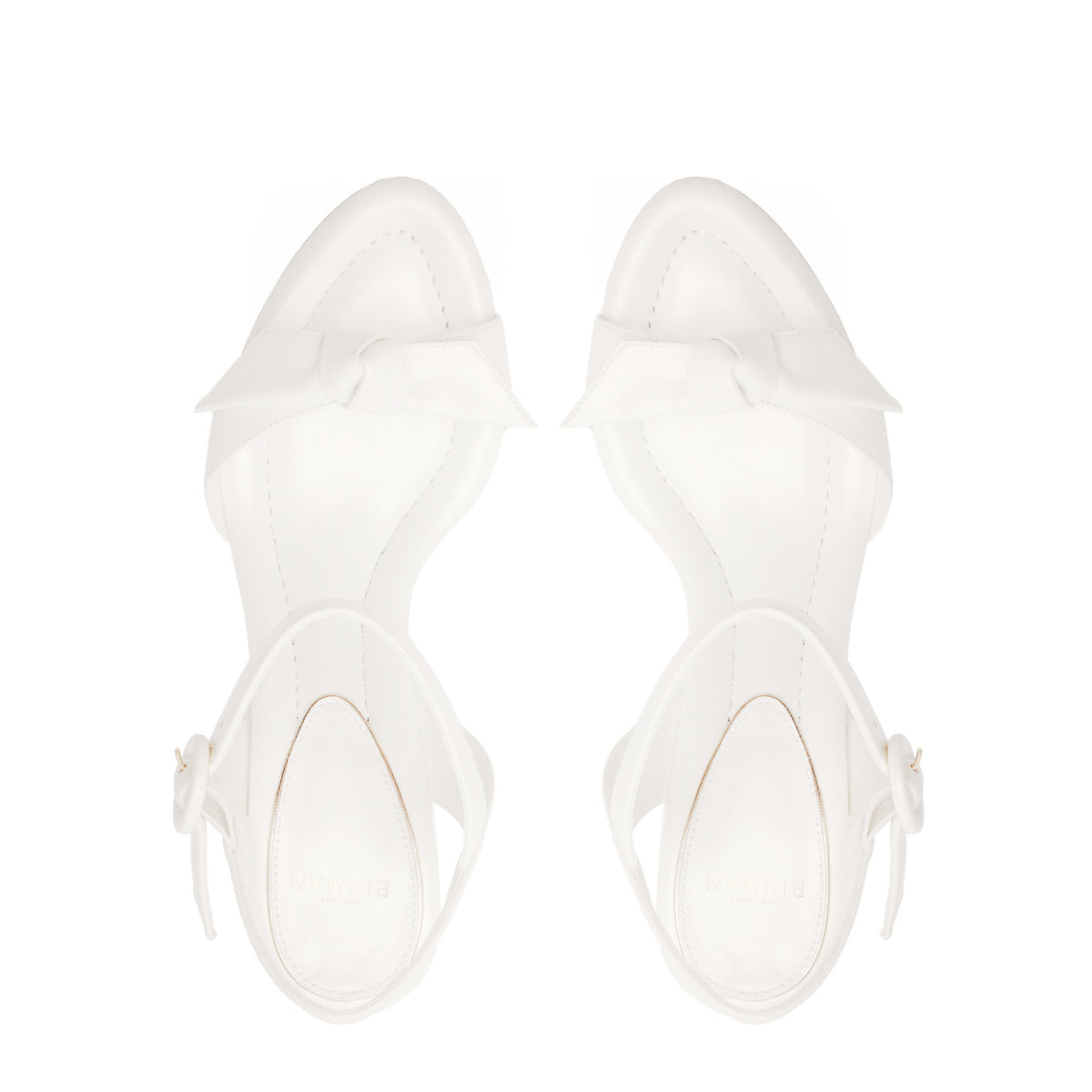 Clarita Bridal 75 Flare in Pearl/White