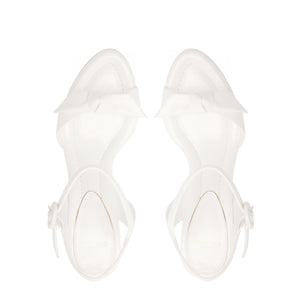 Clarita Bridal 75 Flare in Pearl/White