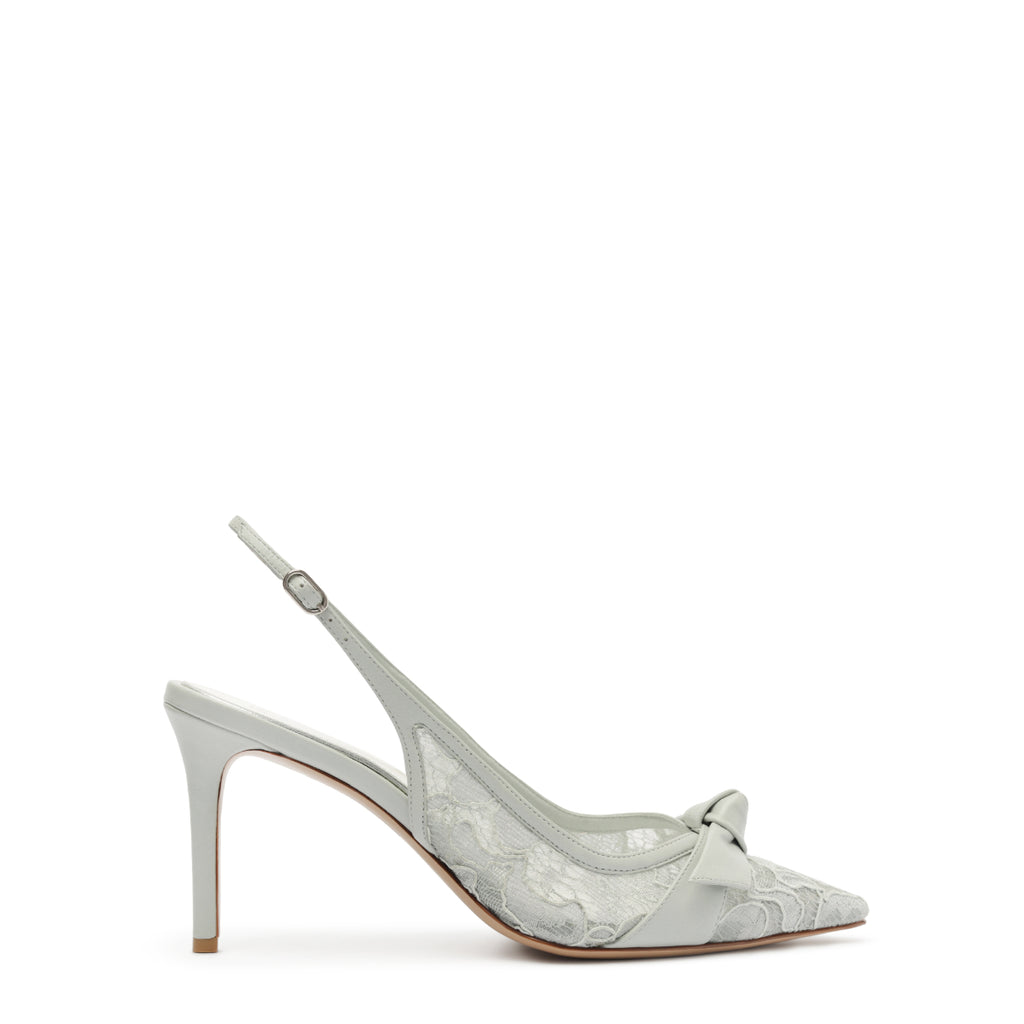 Clarita Bridal Classic Slingback 85 in Icecle