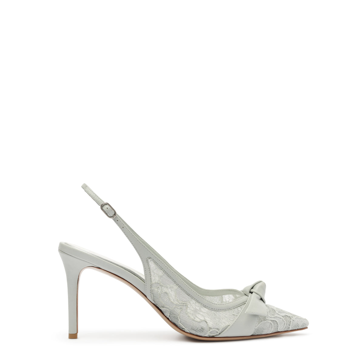 Clarita Bridal Classic Slingback 85 in Icecle