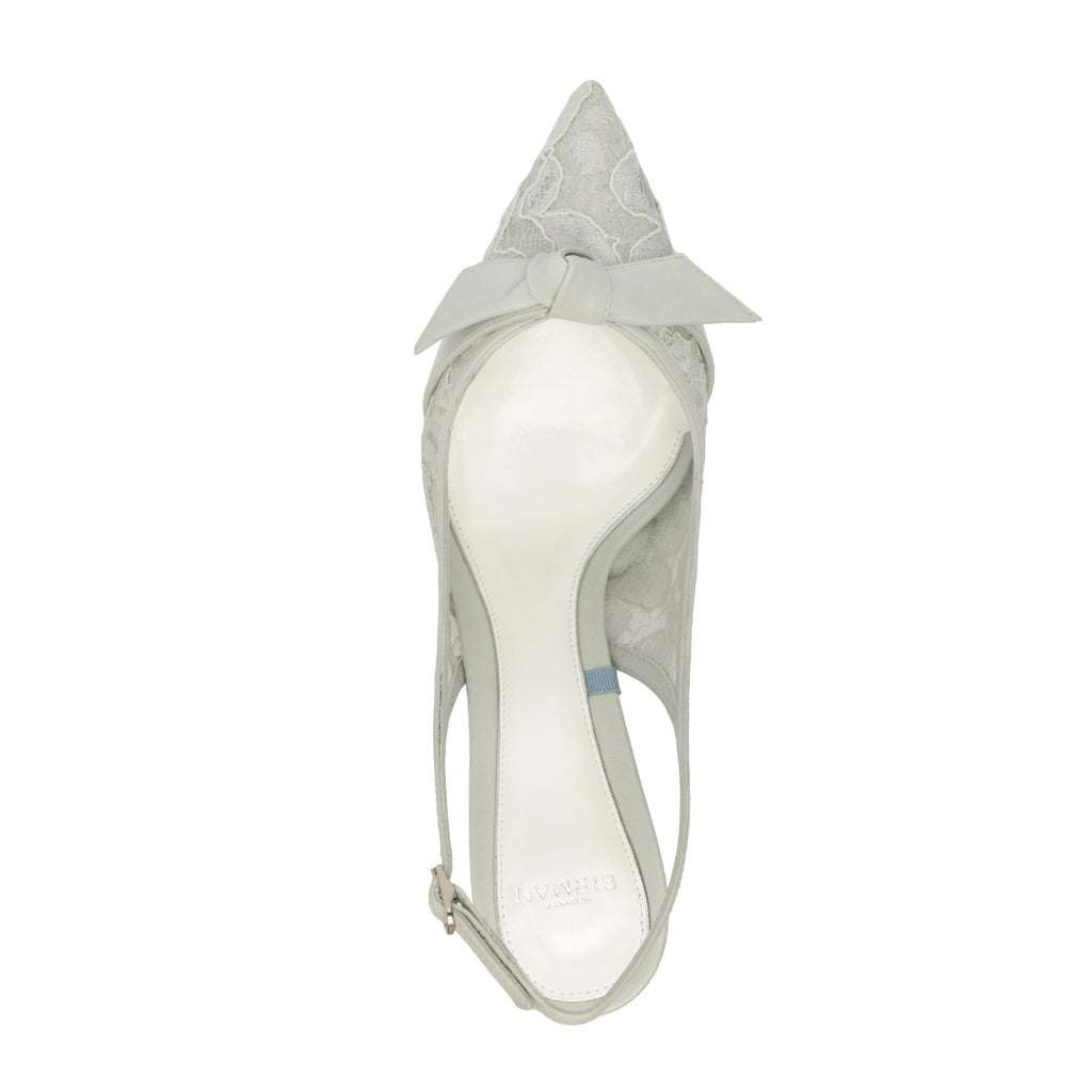 Clarita Bridal Classic Slingback 85 in Icecle