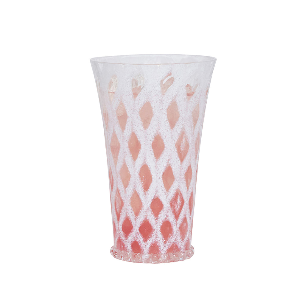 Trellis Large Tumbler in White