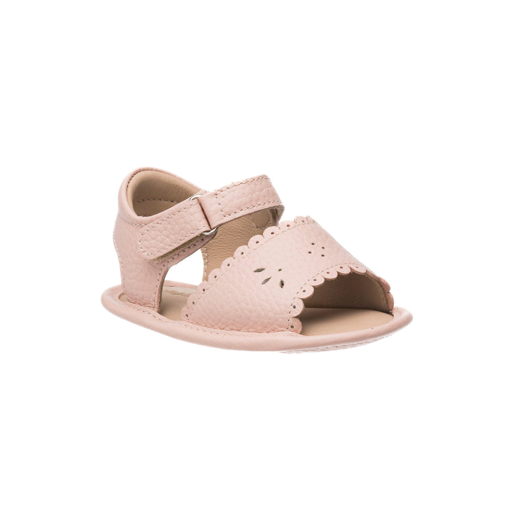 Sandal with Scallop Pink