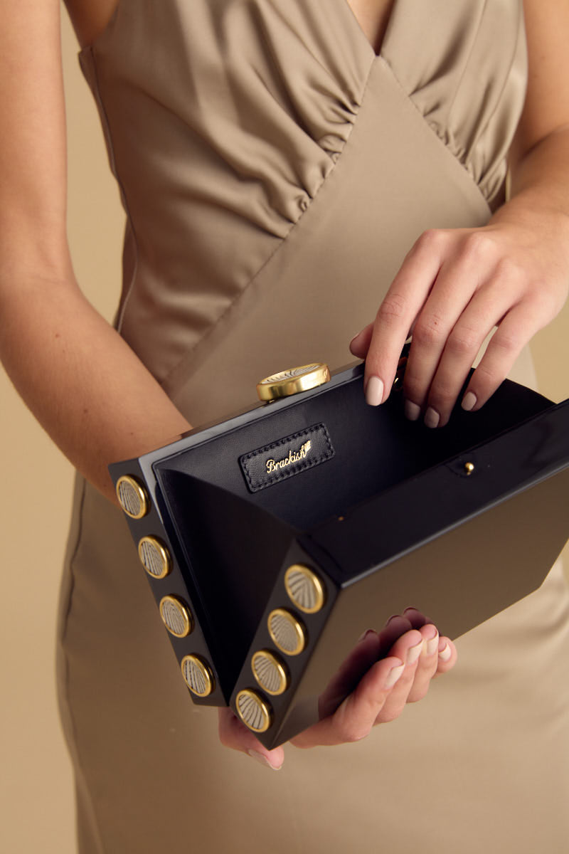 Basel Clutch in Black