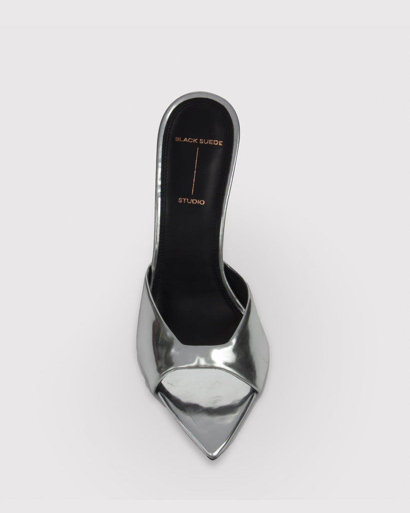 Brea in Silver Mirror Metallic