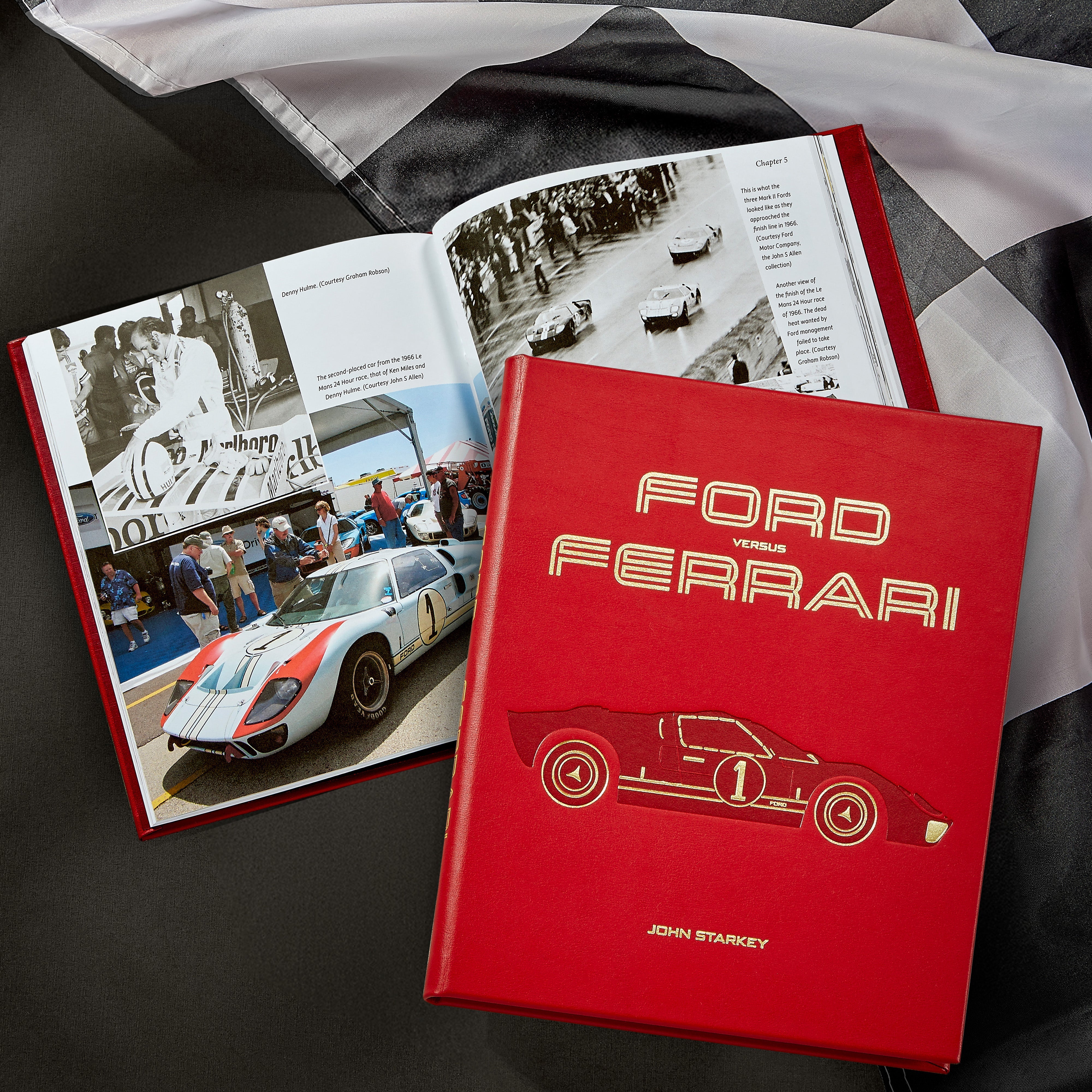 Ford vs. Ferrari in Red