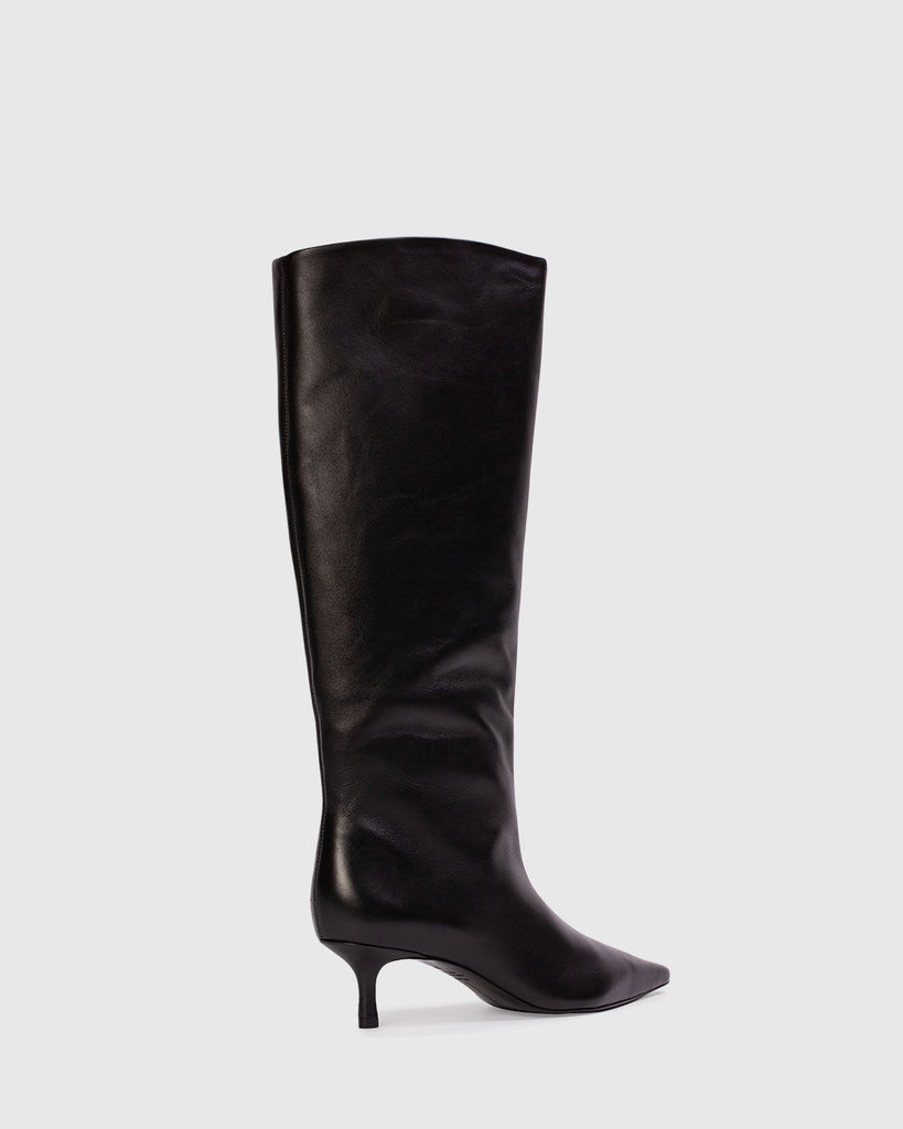 Sutton 50 in Black leather