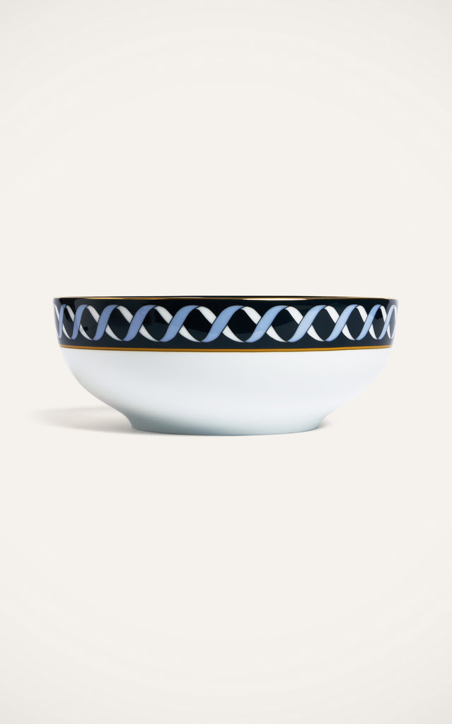 Serving Bowl in Odysseus Midnight