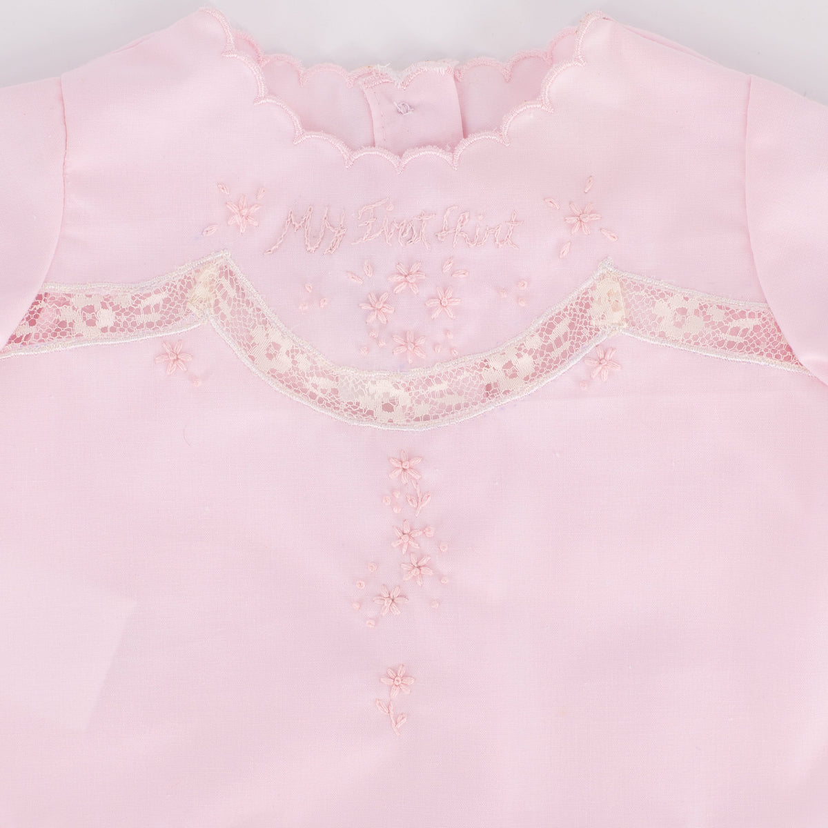 Baby's First Shirt & Bloomers in Pink