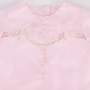 Baby's First Shirt & Bloomers in Pink