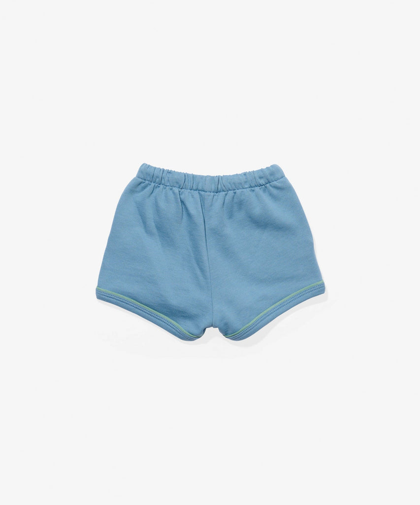 Bailey Baby Short in Dusty Blue