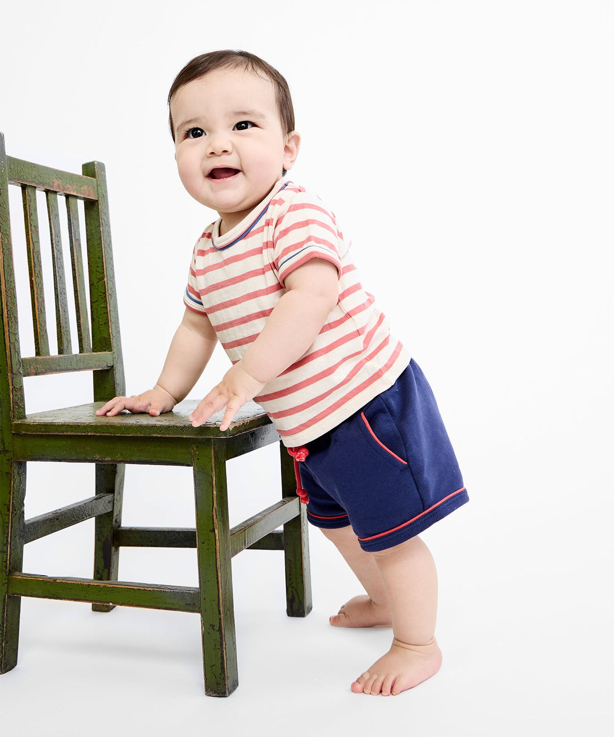 Bailey Baby Short in Navy