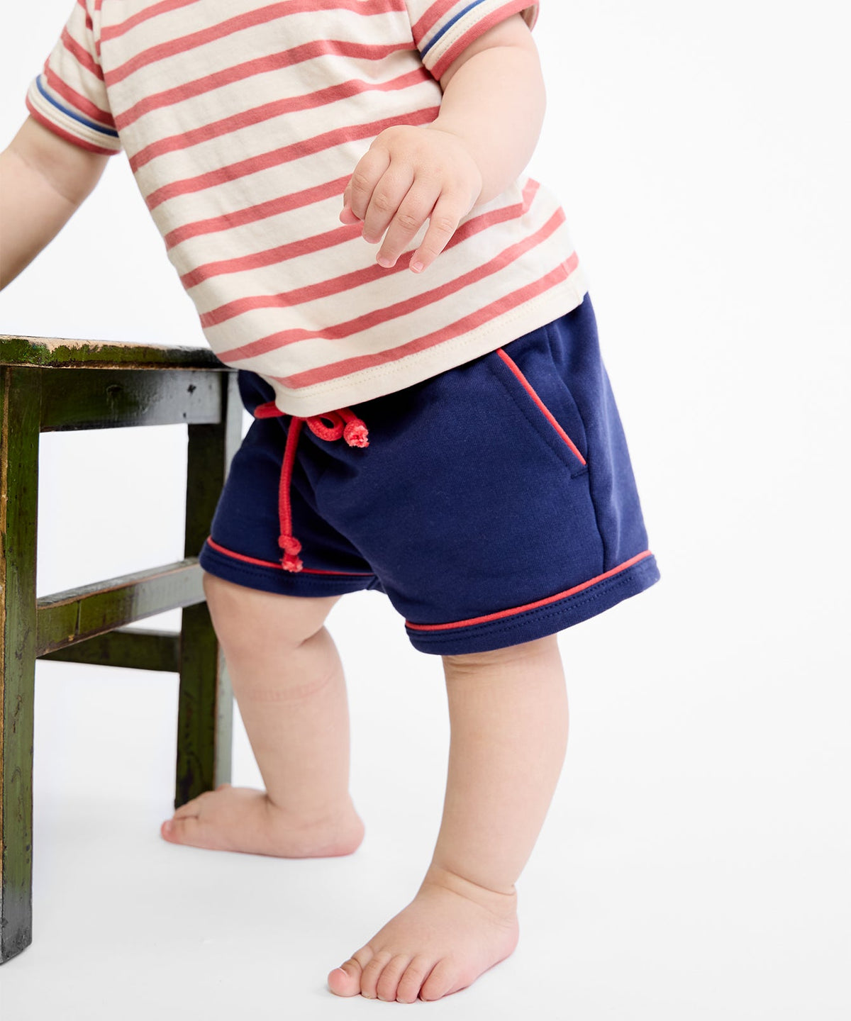 Bailey Baby Short in Navy