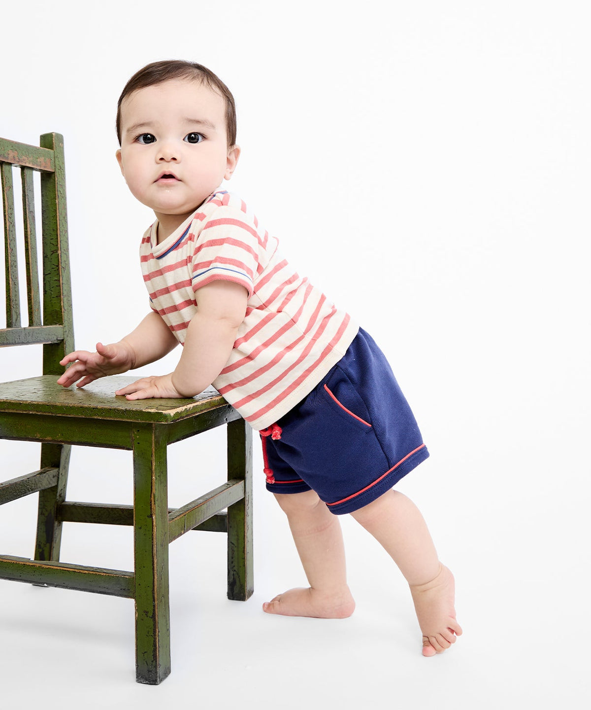 Bailey Baby Short in Navy