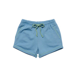 Bailey Baby Short in Dusty Blue