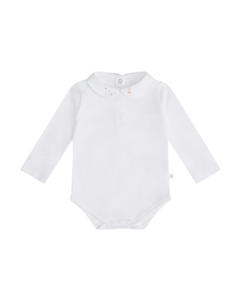 Ballerina Peter Pan Collar Onesie