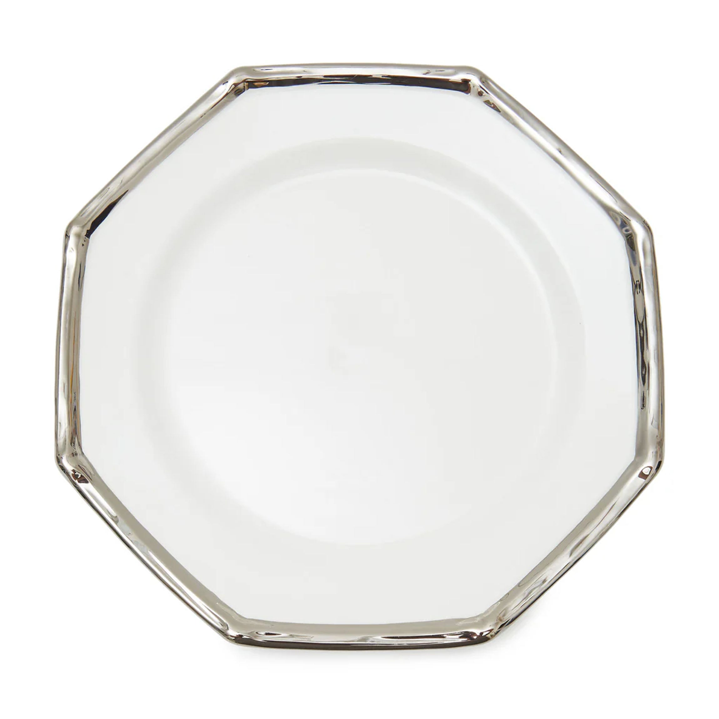 Bamboo Charger Plates in Platinum, Set of 6