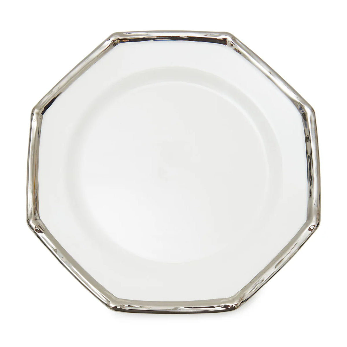 Bamboo Charger Plates in Platinum, Set of 6