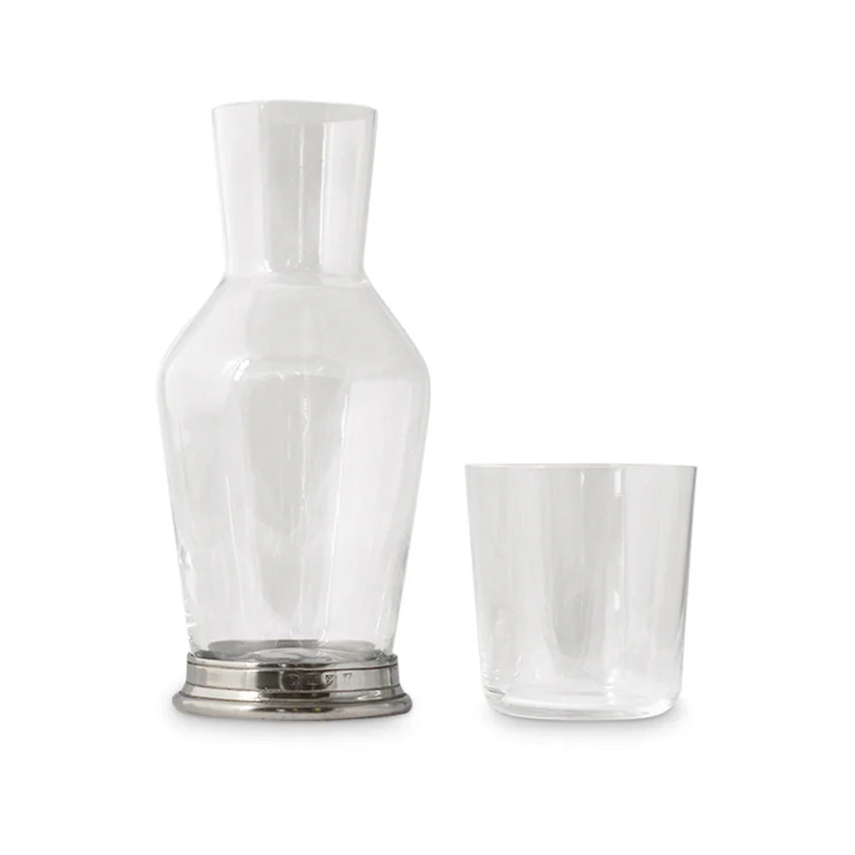 Bedside Carafe and Tumbler, Set of 2