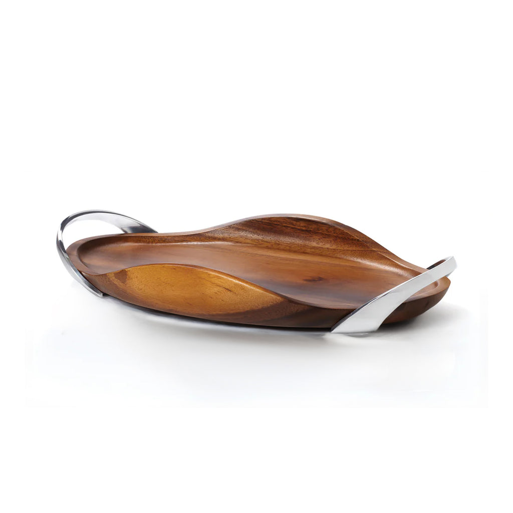 Bella Wood Handled Tray