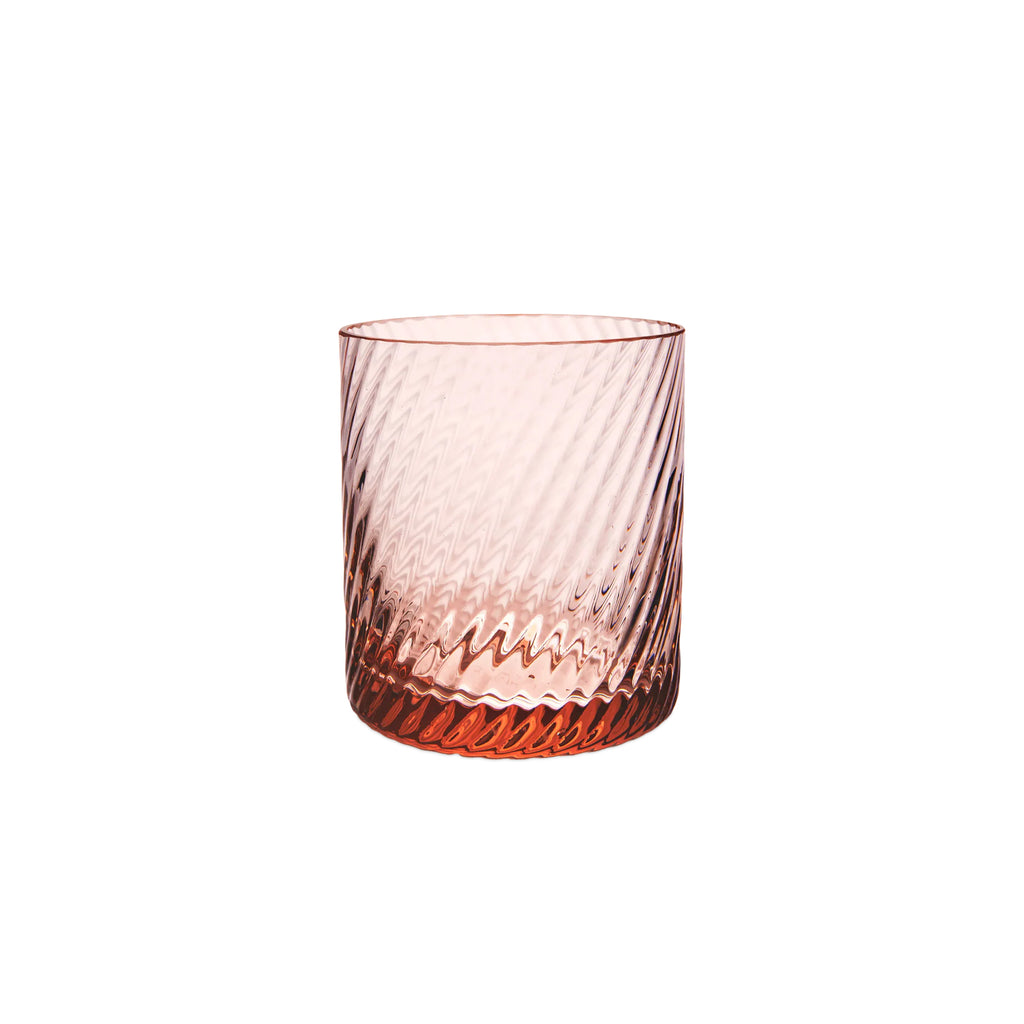 Bembo Rocks Glass, Twist Set of 2