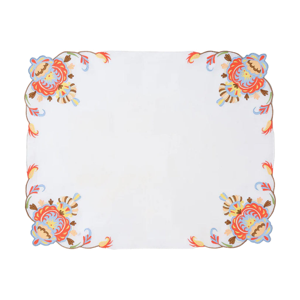Benaki Hand-Painted Linen Placemat