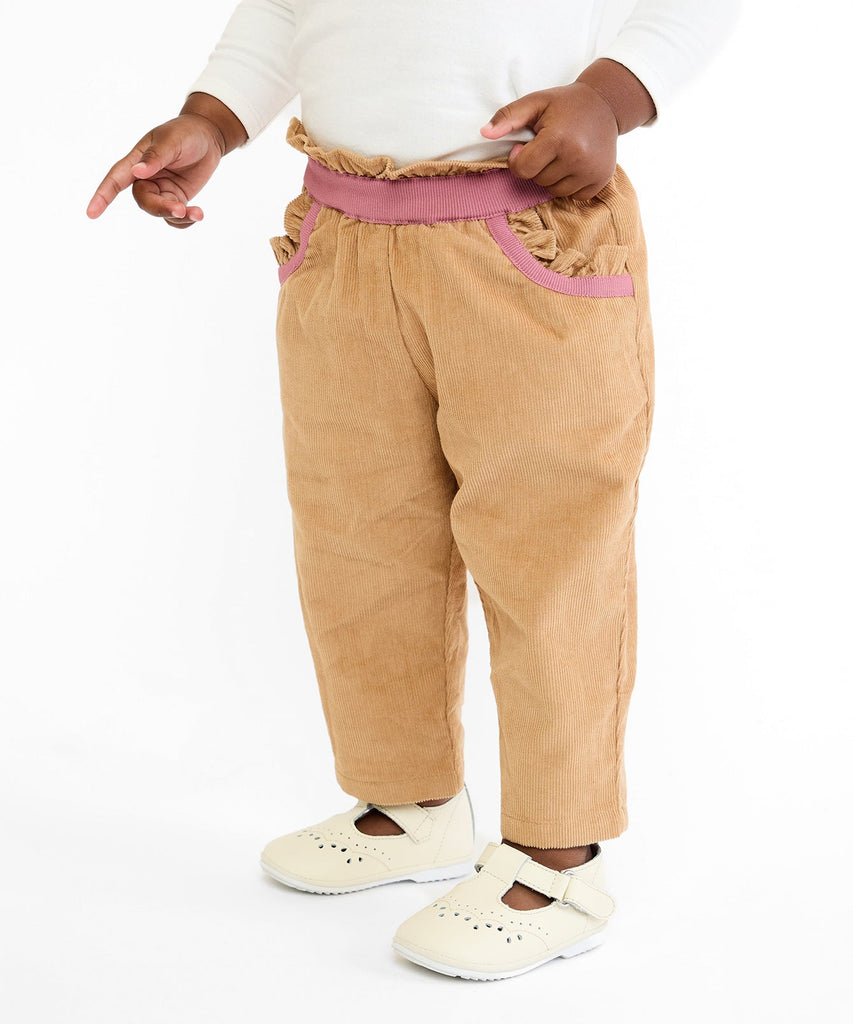 Betsy Baby Pant in Honey Corduroy