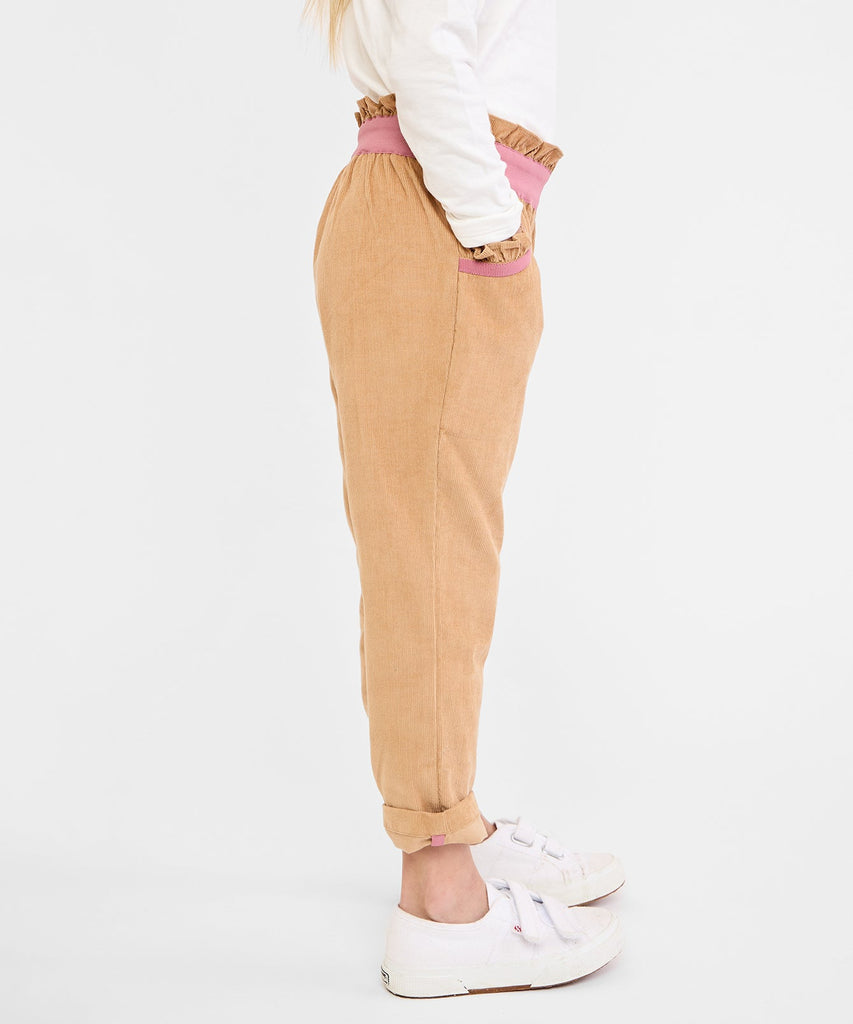Betsy Pant in Honey Corduroy