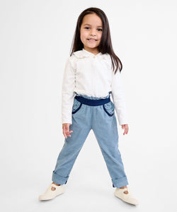 Betsy Pant in Rain Corduroy