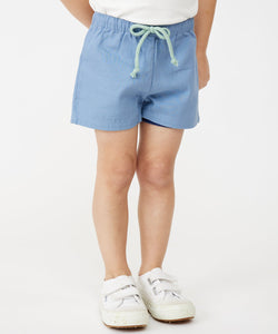 Bingo Baby Short in Dusty Blue