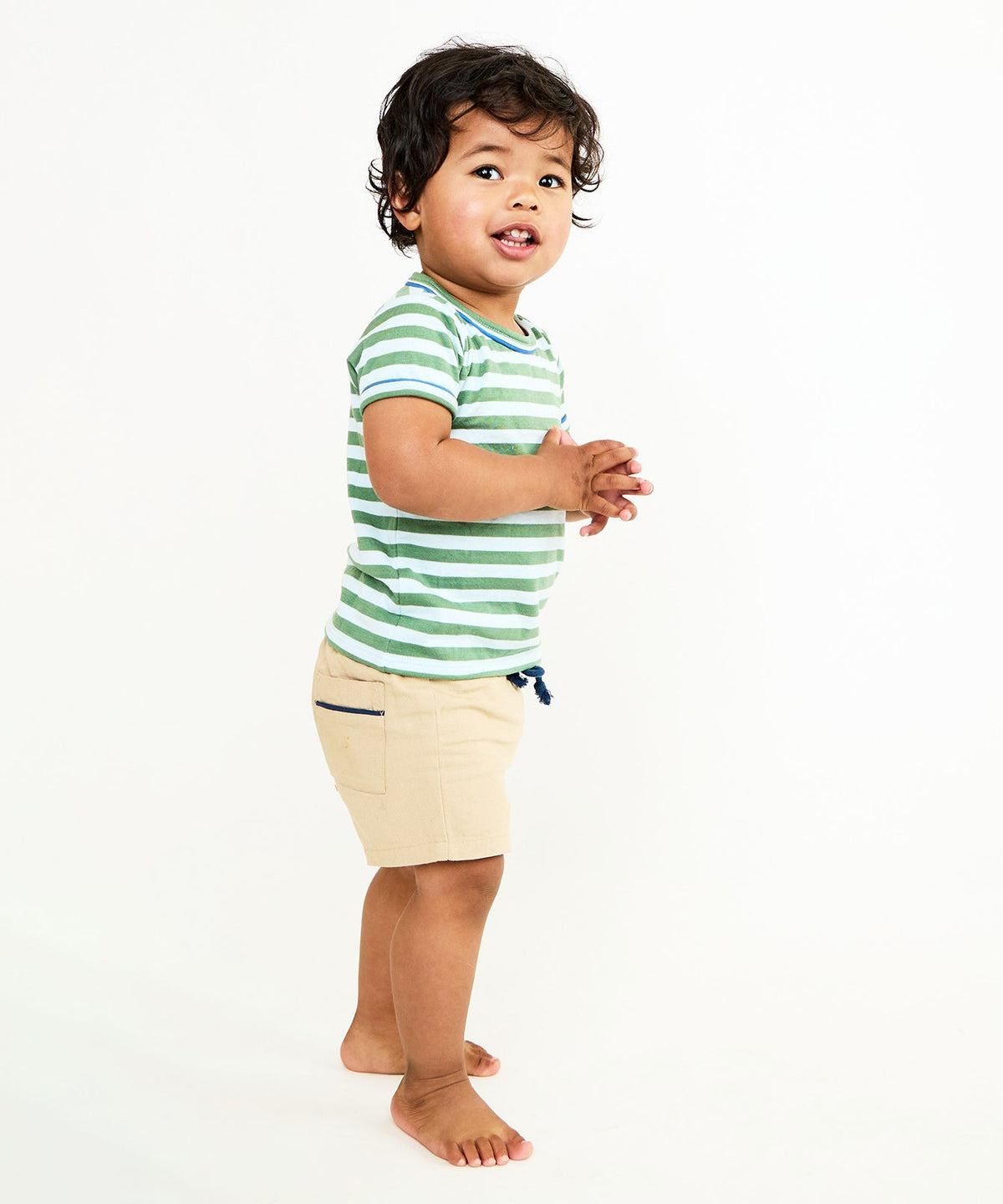 Bingo Baby Short in Khaki