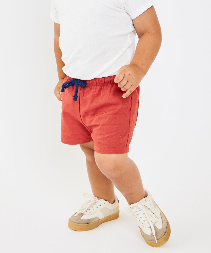 Bingo Baby Short in Tomato