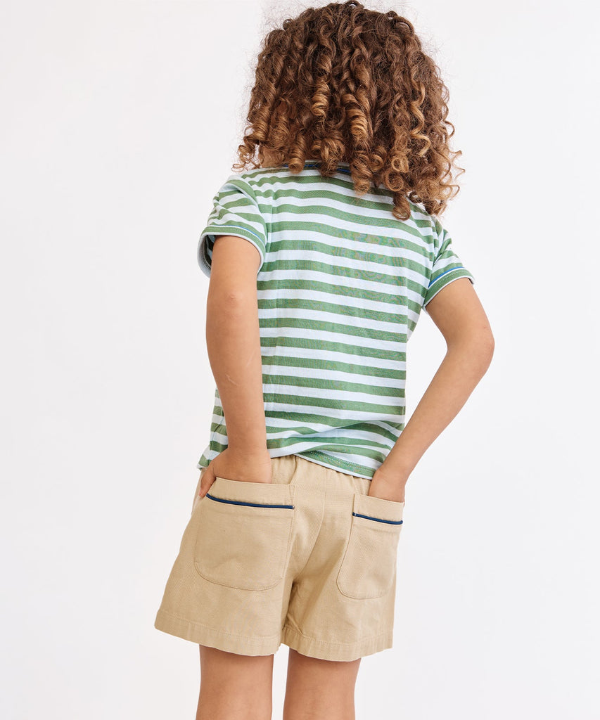 Bingo Short in Khaki