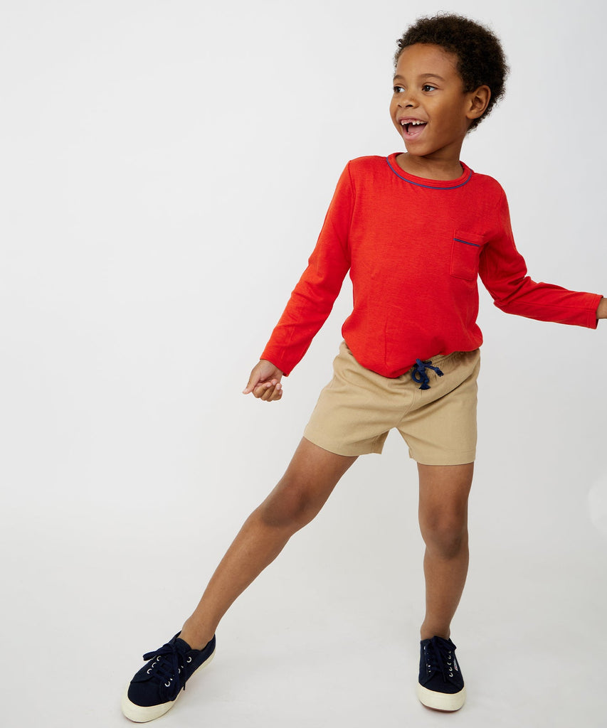 Bingo Short in Khaki