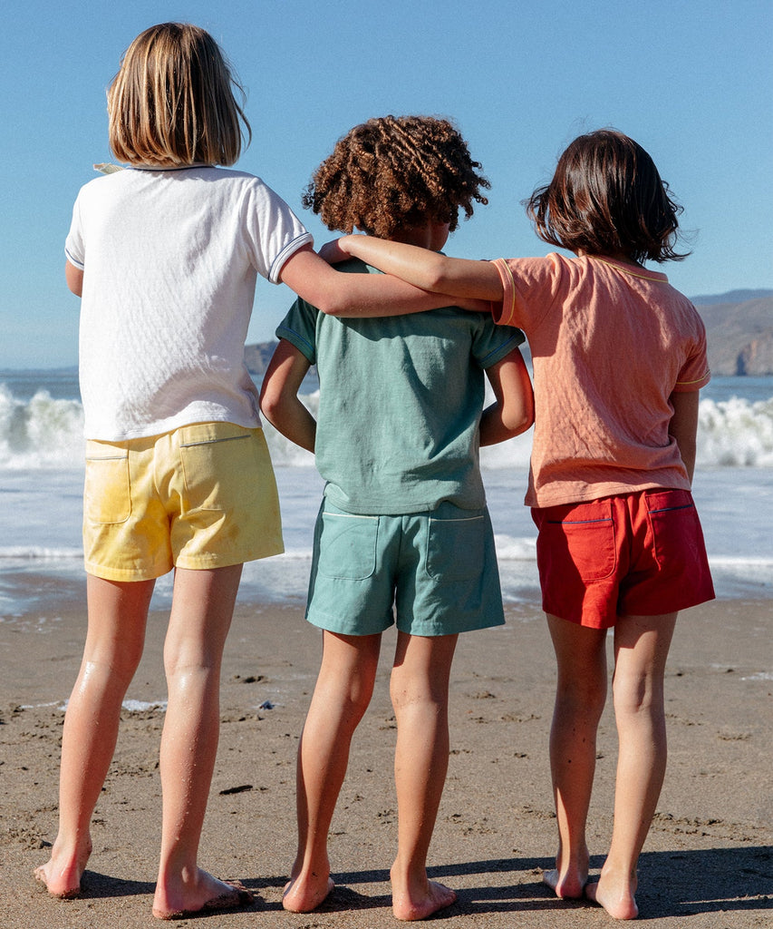 Bingo Short in Tomato