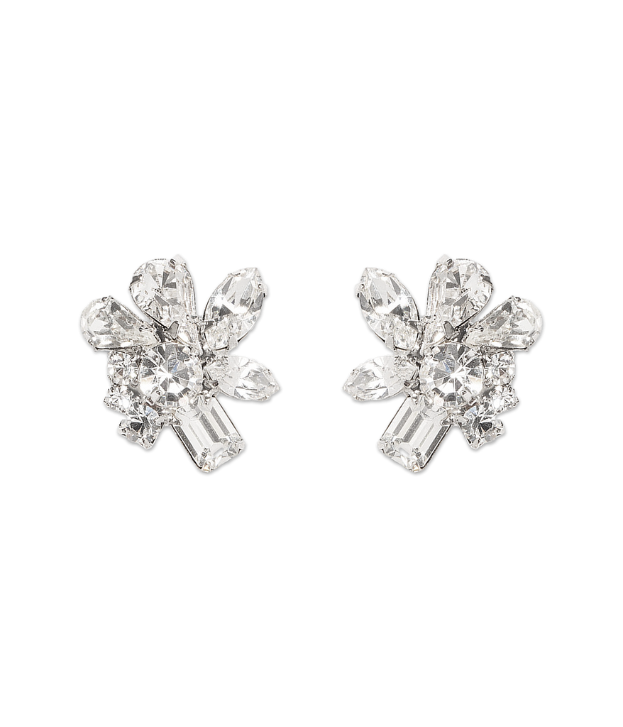 Birdie Earrings in Crystal