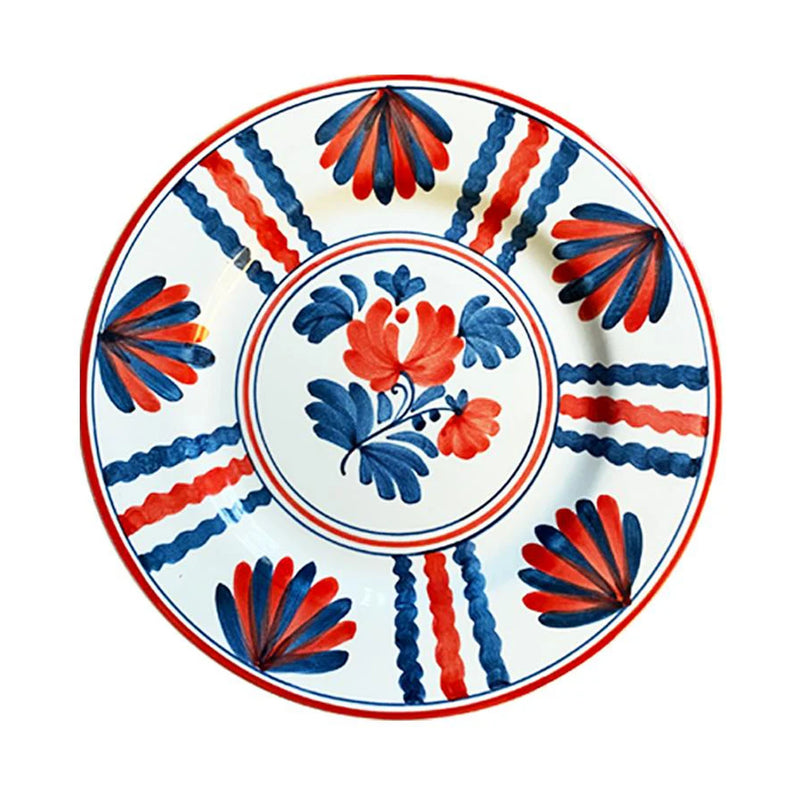 Blossom Dinner Plate Red
