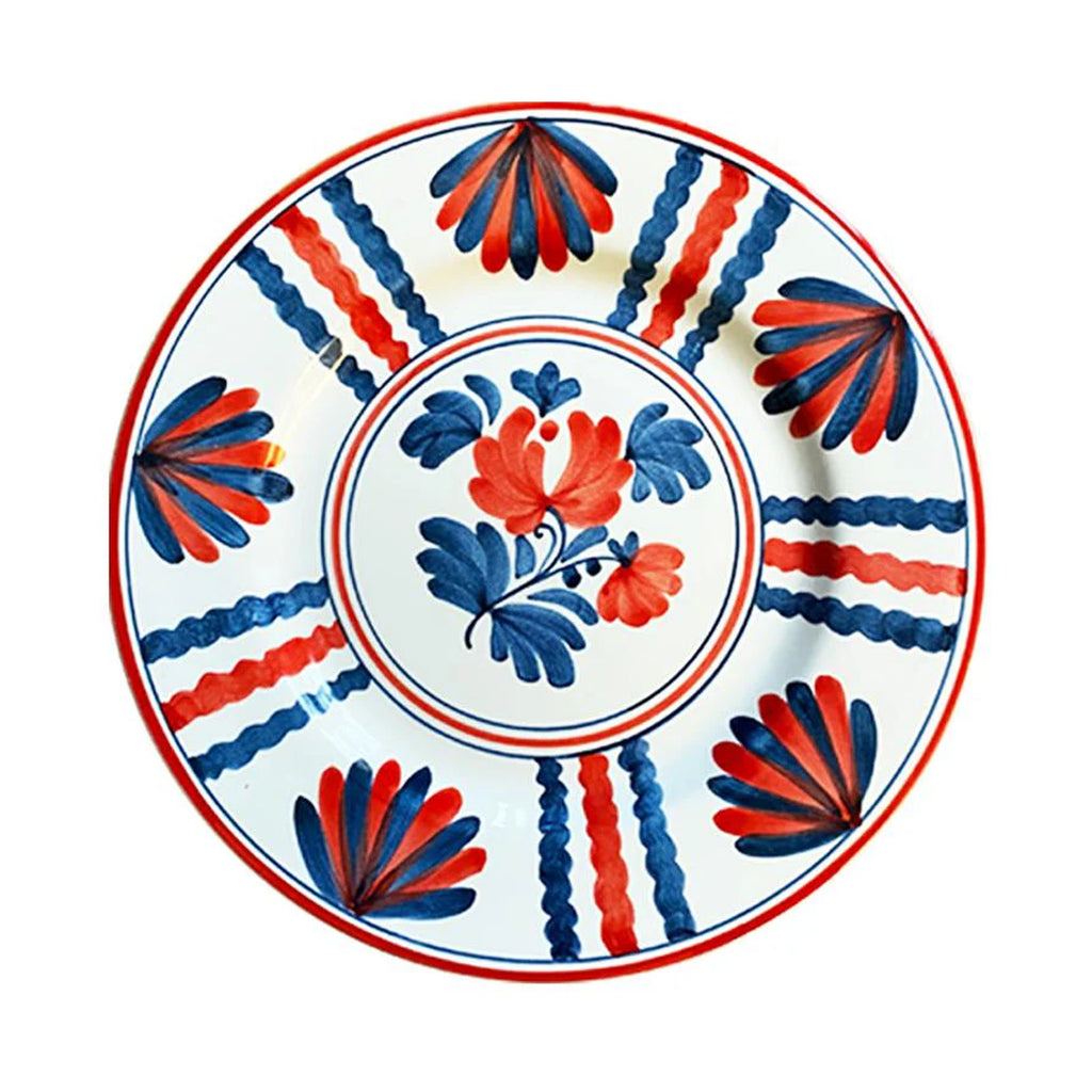 Blossom Dinner Plate Red
