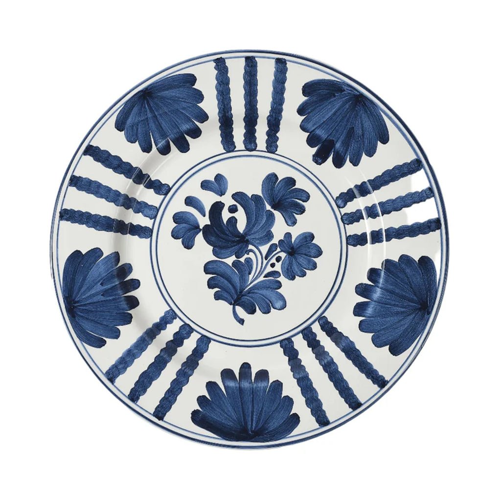Blossom Dinner Plate, Midnight Blue