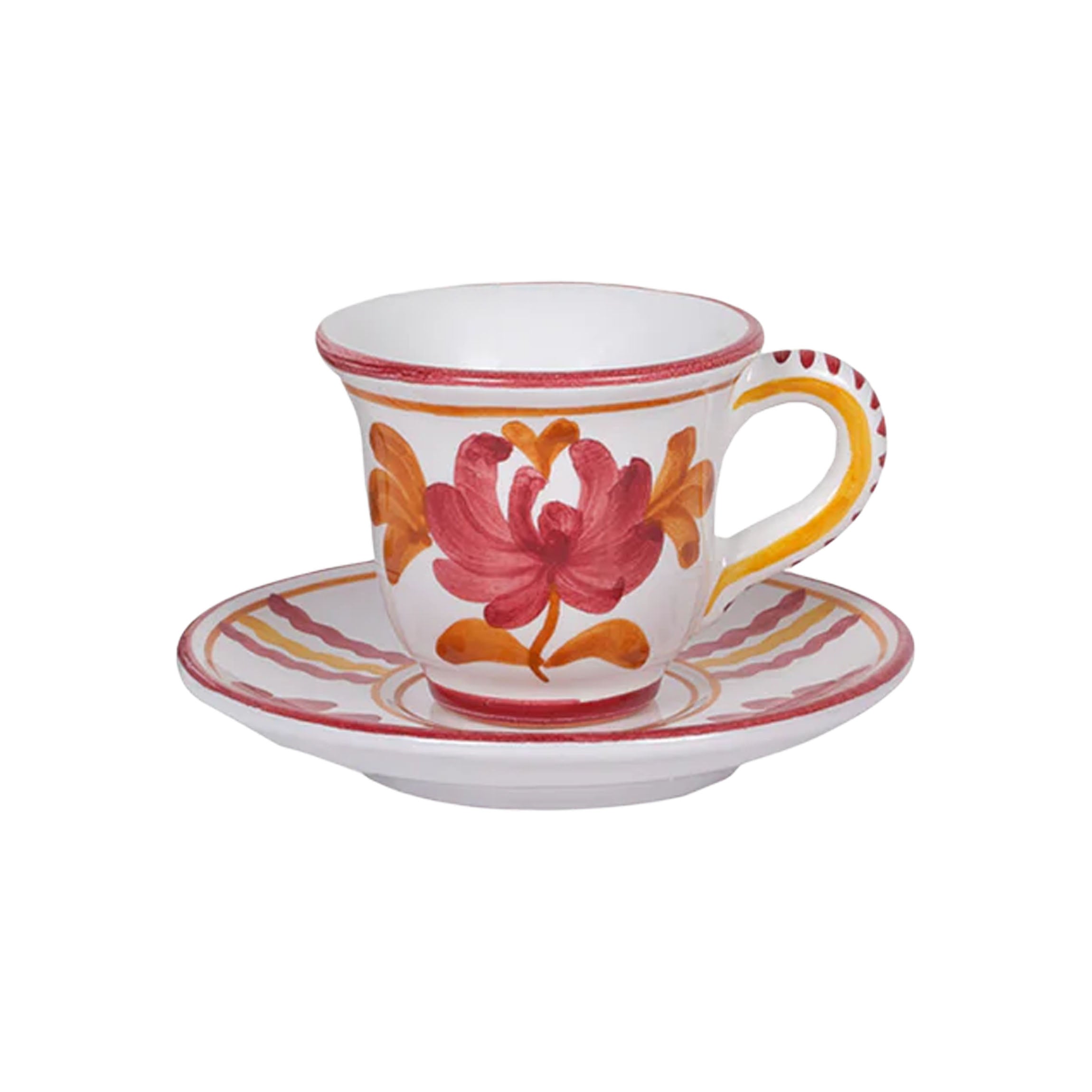 Blossom Espresso Cup and Saucer in Yellow