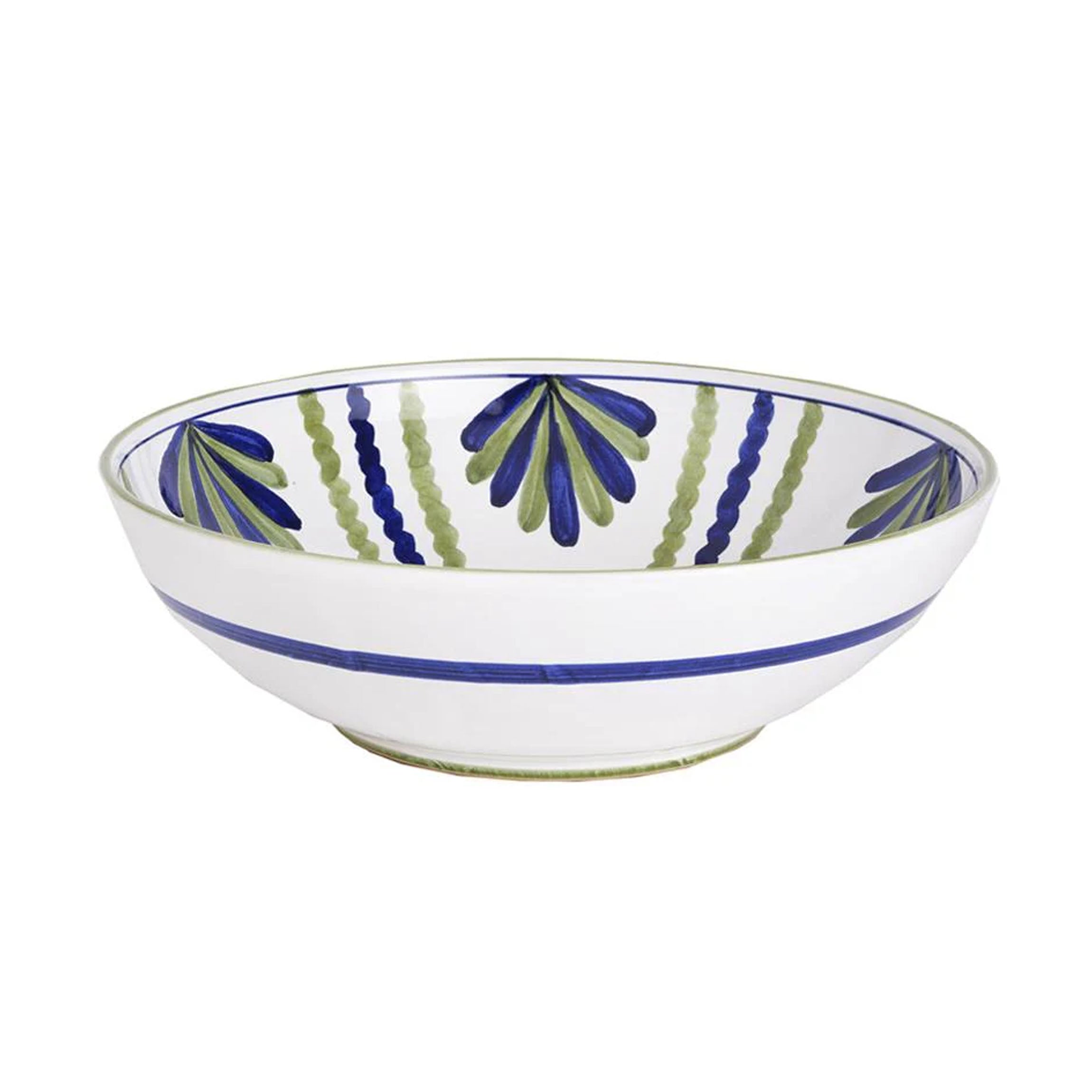 Blossom Salad Bowl Blue