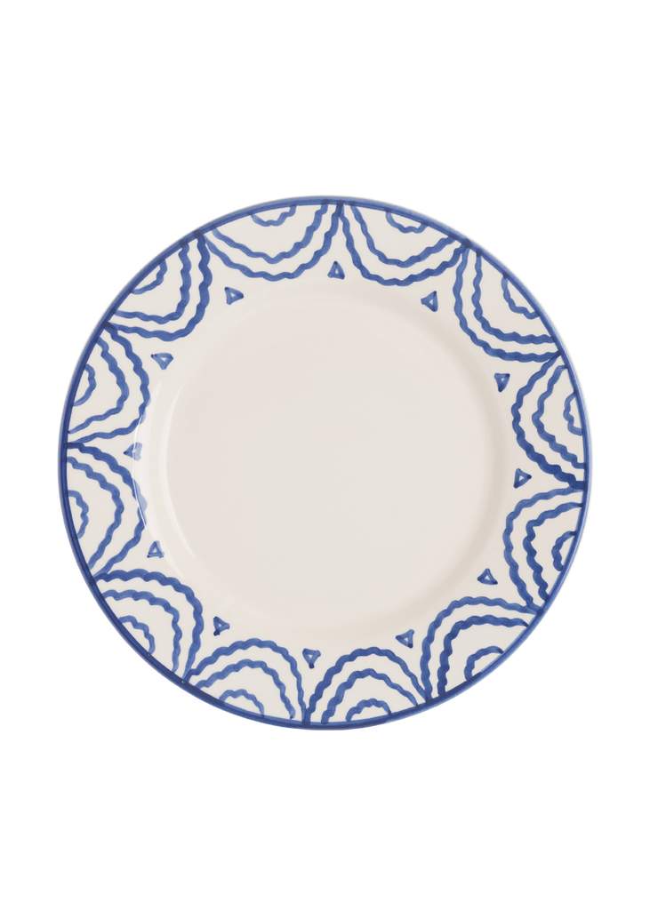 Late Afternoon Blue Tabla Dinner Plate