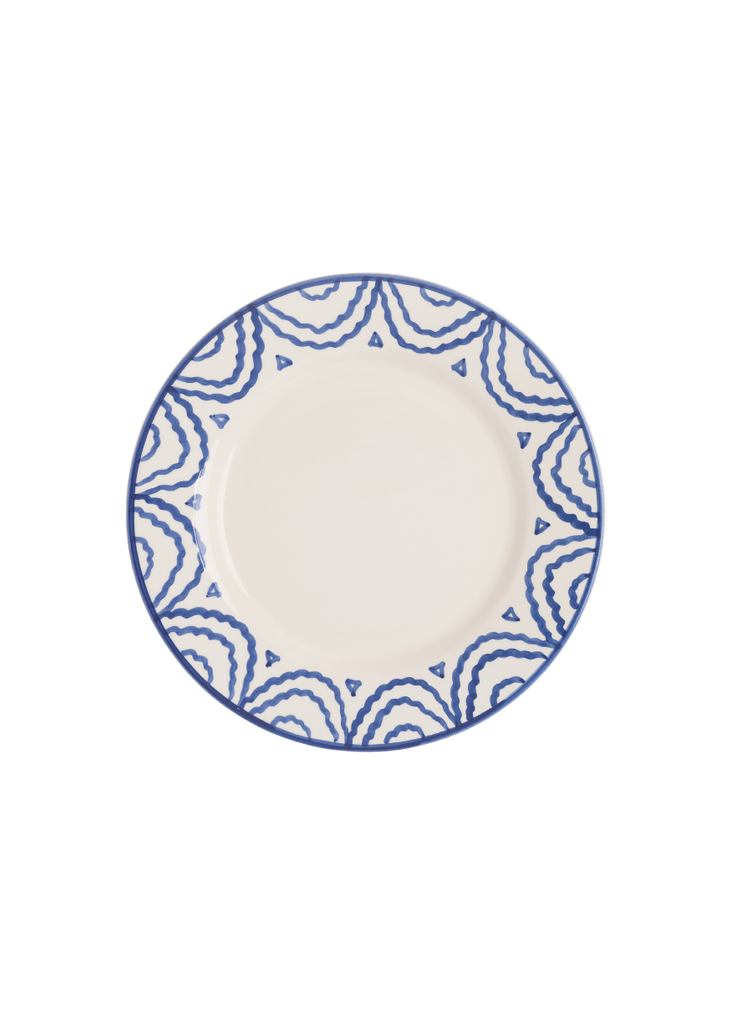 Late Afternoon Blue Tabla Side Plate