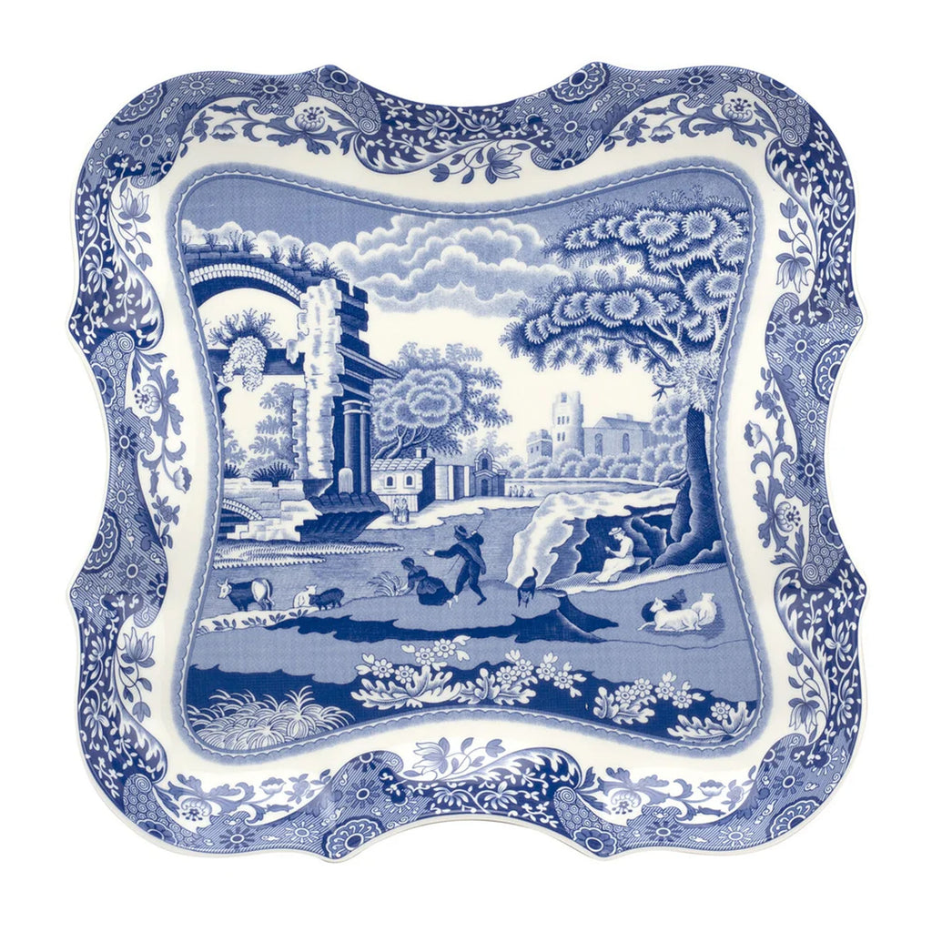 Blue Italian 14" Devonia Tray