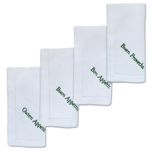 Bon Appétit Dinner Napkins (4) takeout Chefanie