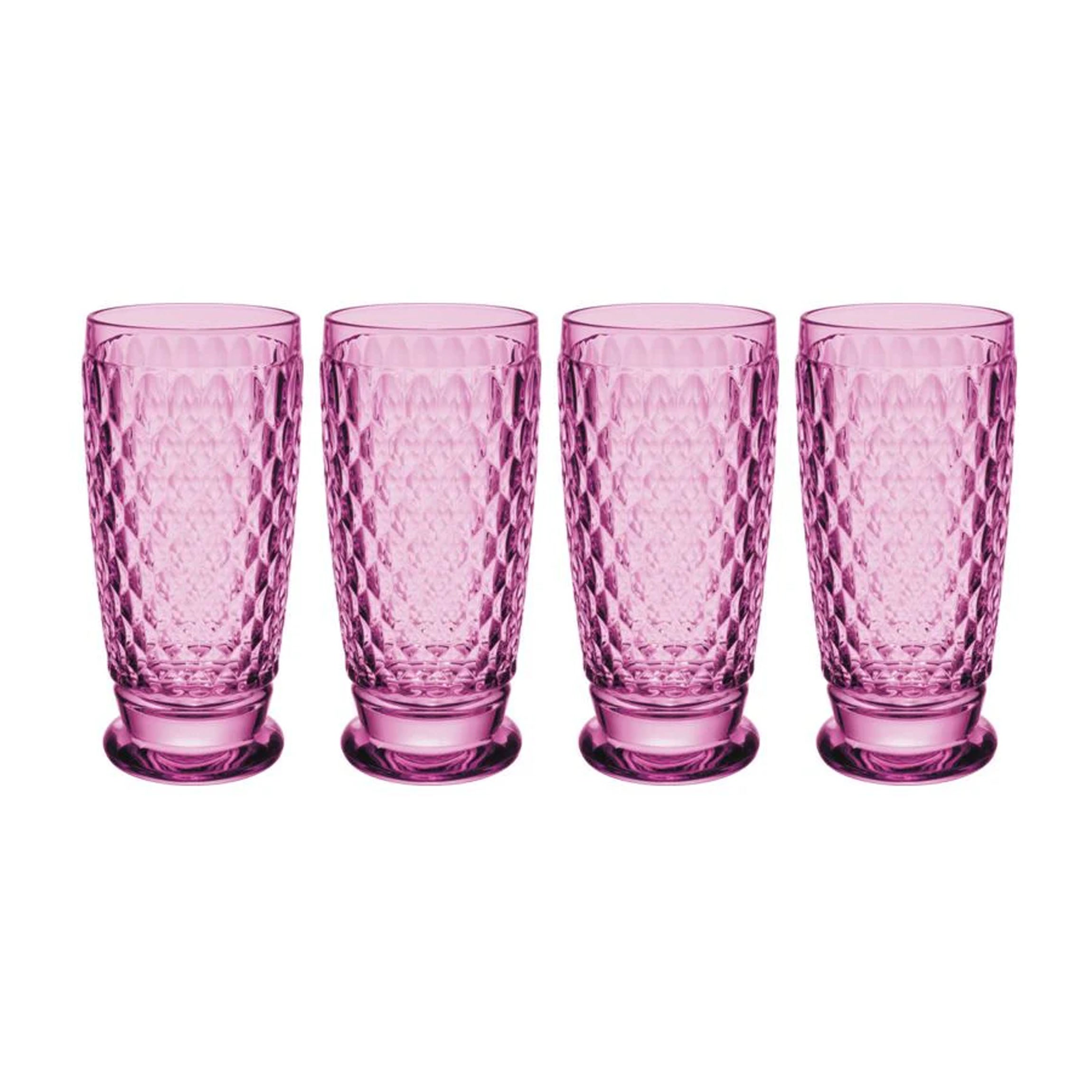 Boston Berry Highball / Tumbler in Berry, Set of 4