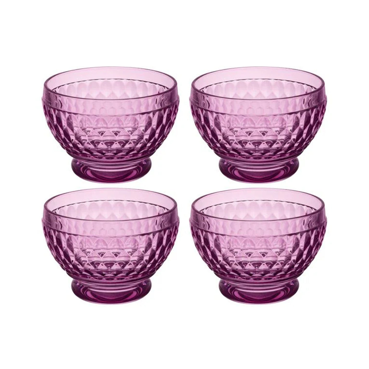 Boston Berry Individual Bowl in Berry, Set of 4