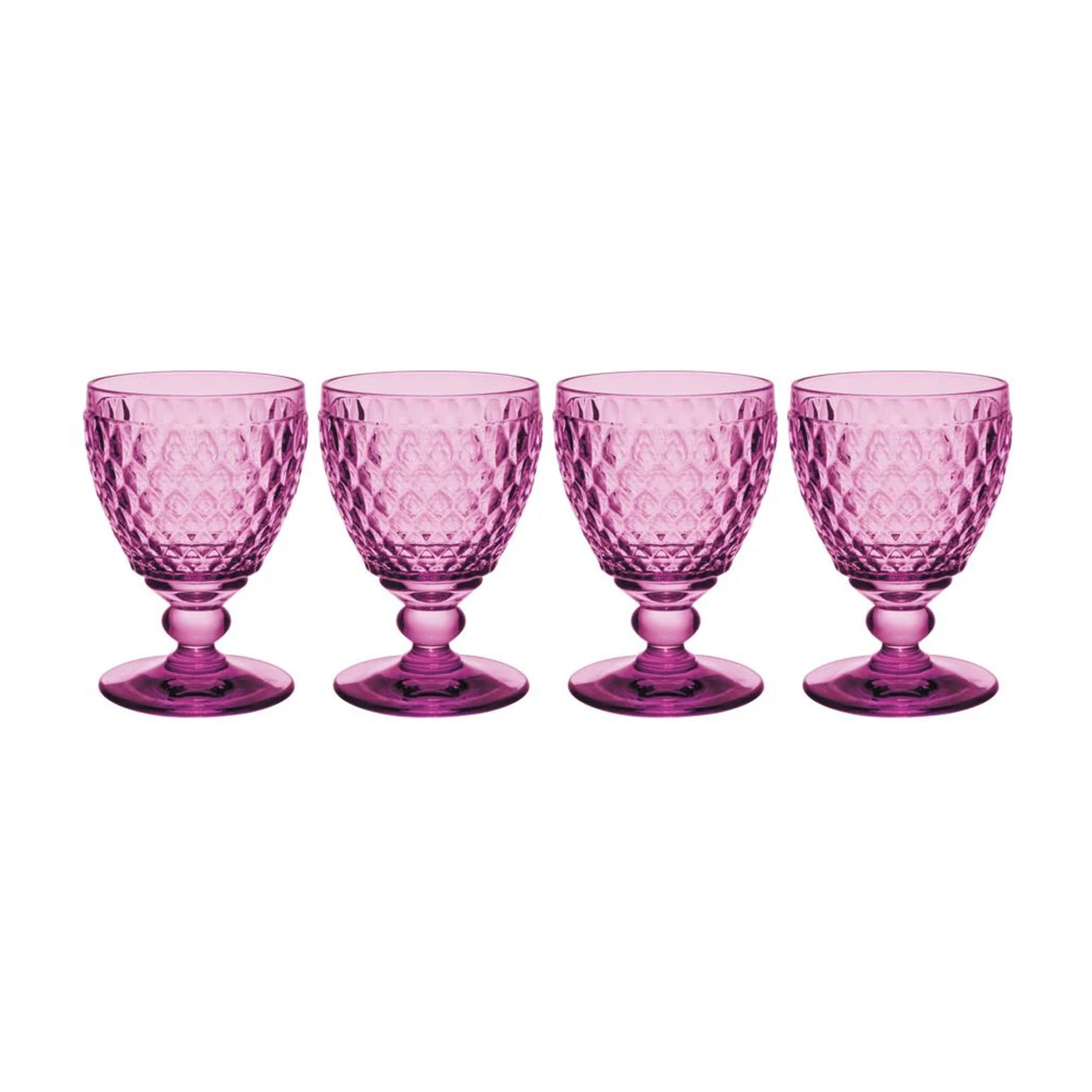 Boston Berry Red Wine in Berry, Set of 4