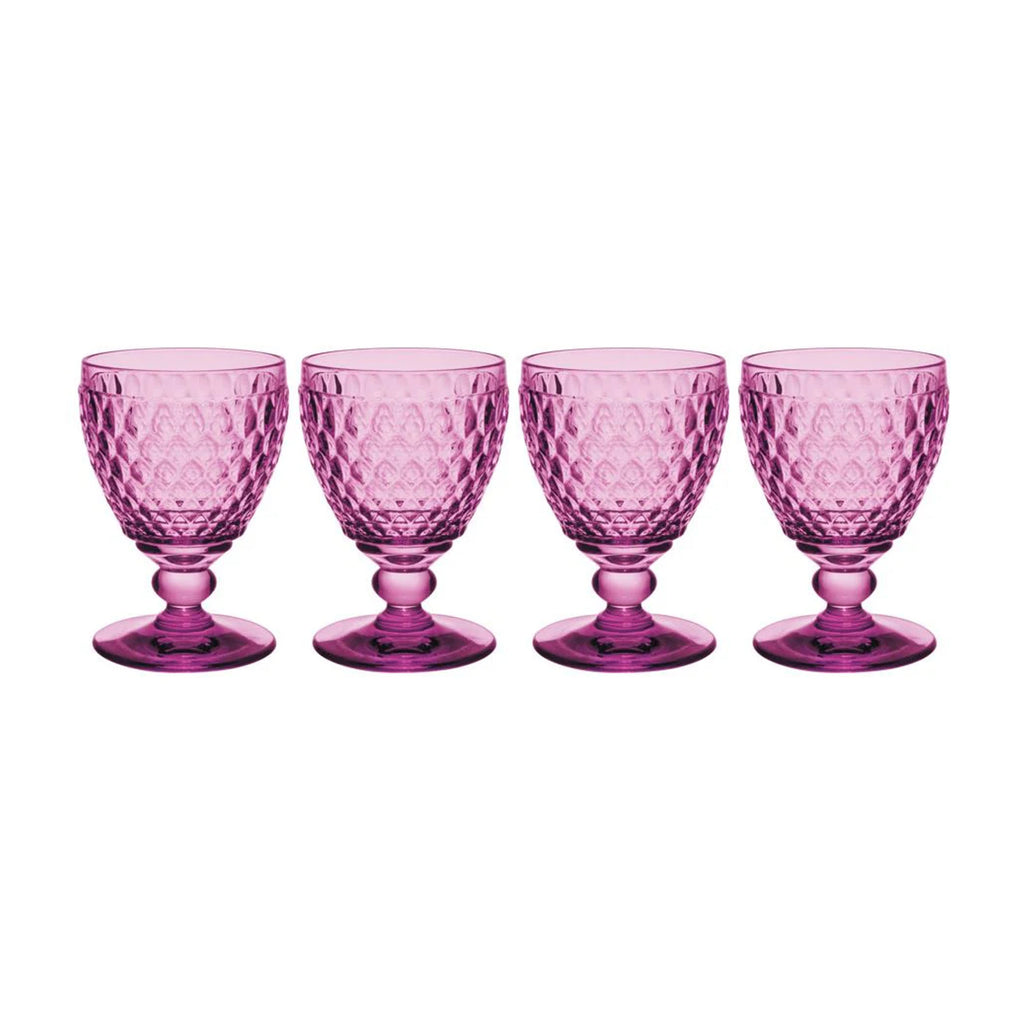 Boston Berry Red Wine in Berry, Set of 4